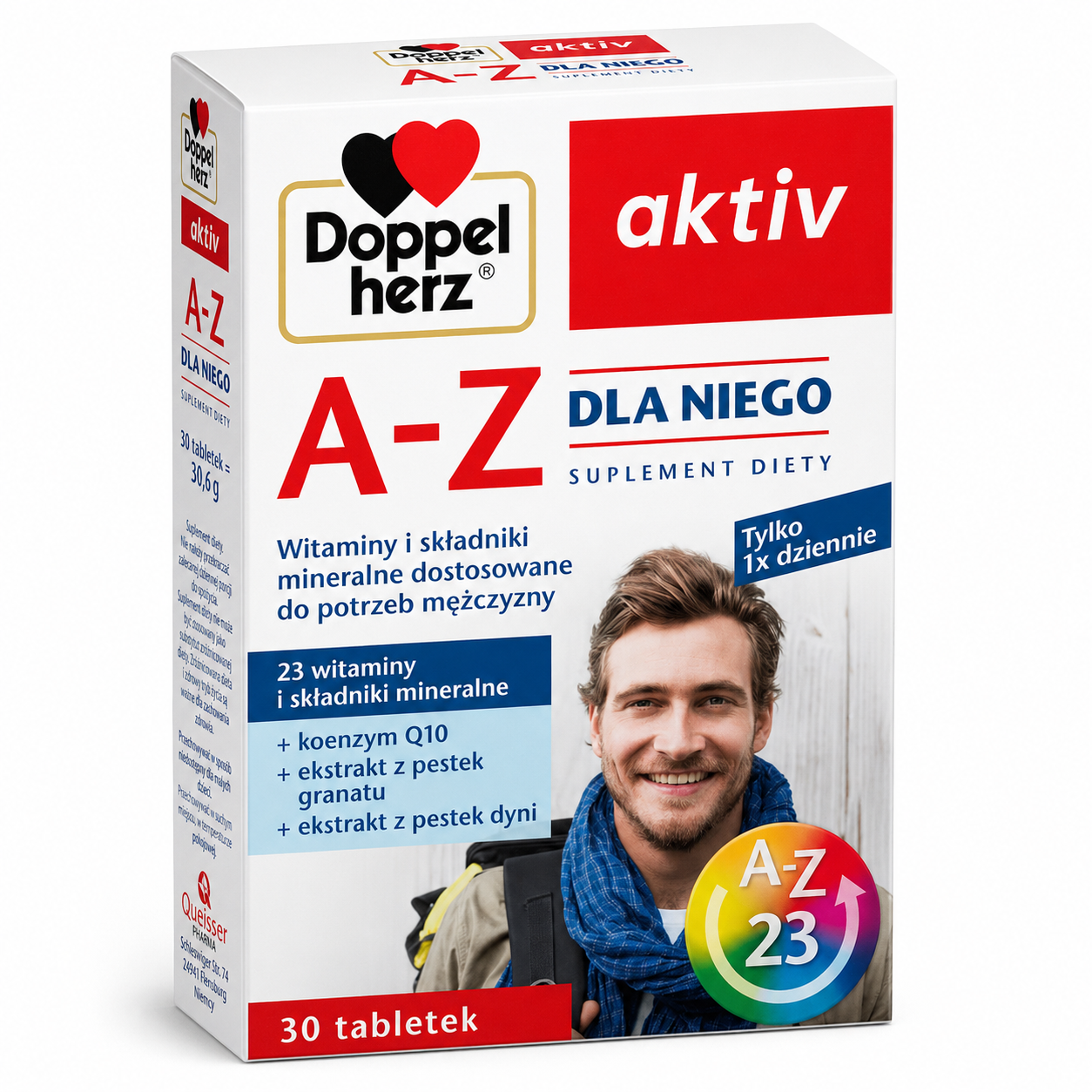 Doppelherz A-Z For Him Men’s Multivitamin 30 Tablets