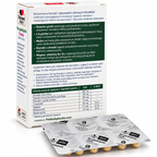 Doppelherz aktiv Calm Forte 20 capsules stress support supplement with Rhodiola L-tryptophan lemon balm hops magnesium B6 and B12 Ingredients