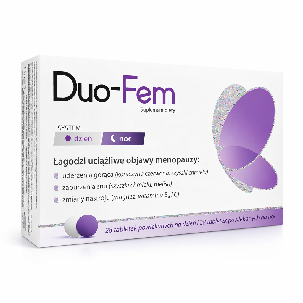 Duo-Fem menopause day night tablets