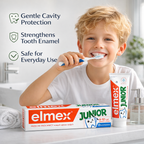 Elmex Junior Toothpaste for Children 6–12 Years with Aminofluoride 75 ml benefits