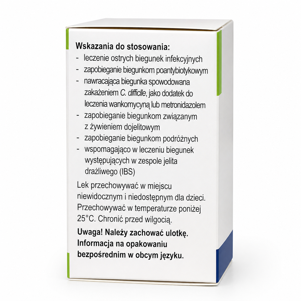 Enterol 250 mg Saccharomyces Boulardii 10 Capsules Indications