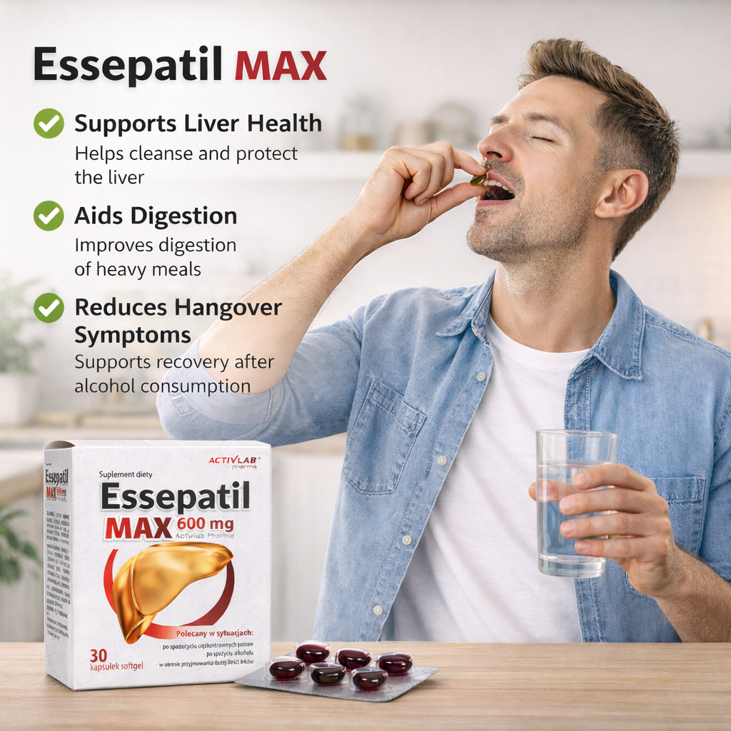 Essepatil MAX 600 mg Softgel Capsules 30 Count benefits