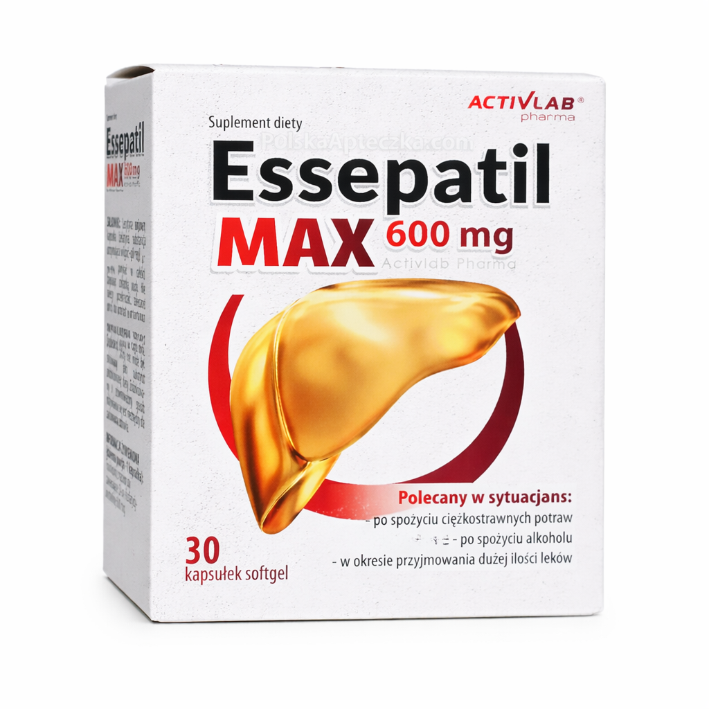 Essepatil MAX 600mg 30 Capsules