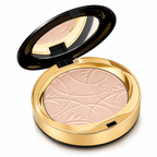 Eveline Celebrities Beauty pressed powder Natural No 22 matte compact gold case
