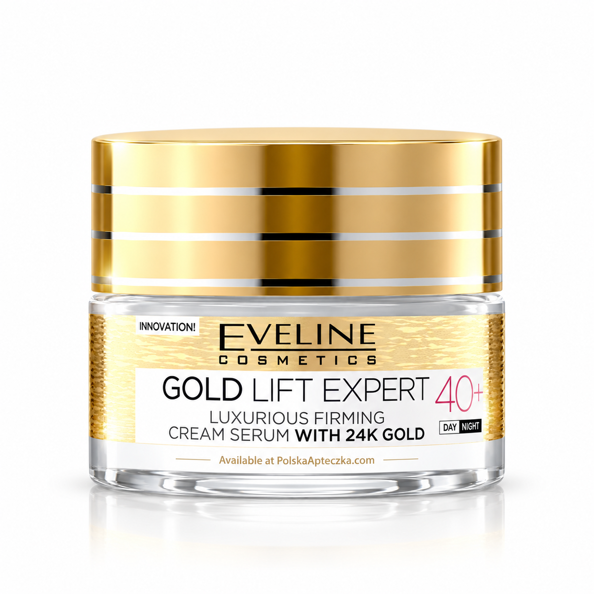 Eveline Gold Lift Expert 40+ Firming Cream-Serum with 24K Gold 50ml jar