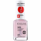 Eveline Nail Therapy Professional SOS nail strengthener for brittle splitting nails with keratin and calcium bottle