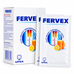 Fervex Lemon Cold & Flu Hot Drink 8 Sachets – Paracetamol + Vitamin C Sachetes