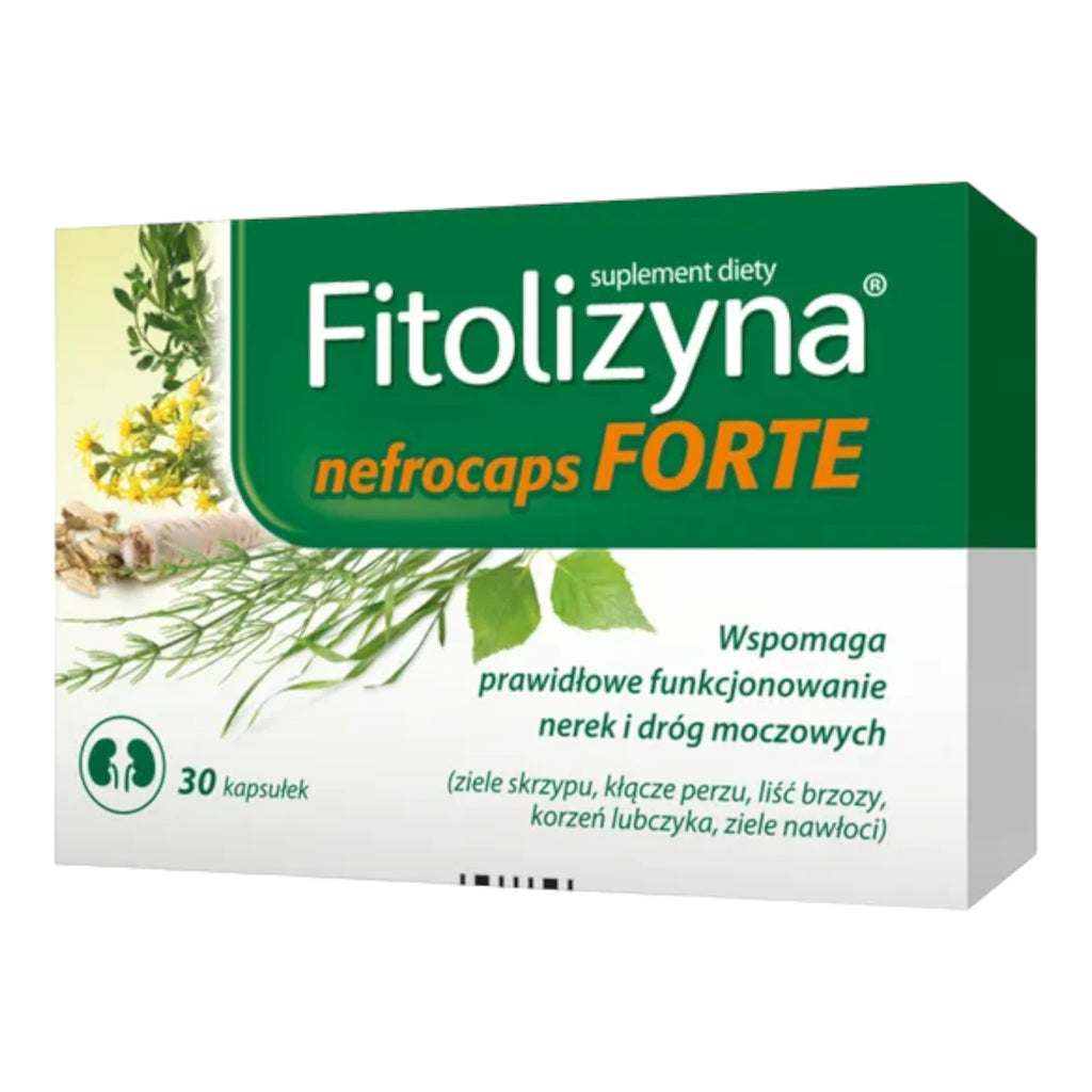 Fitolizyna Nefrocaps Forte herbal kidney and urinary tract support capsules