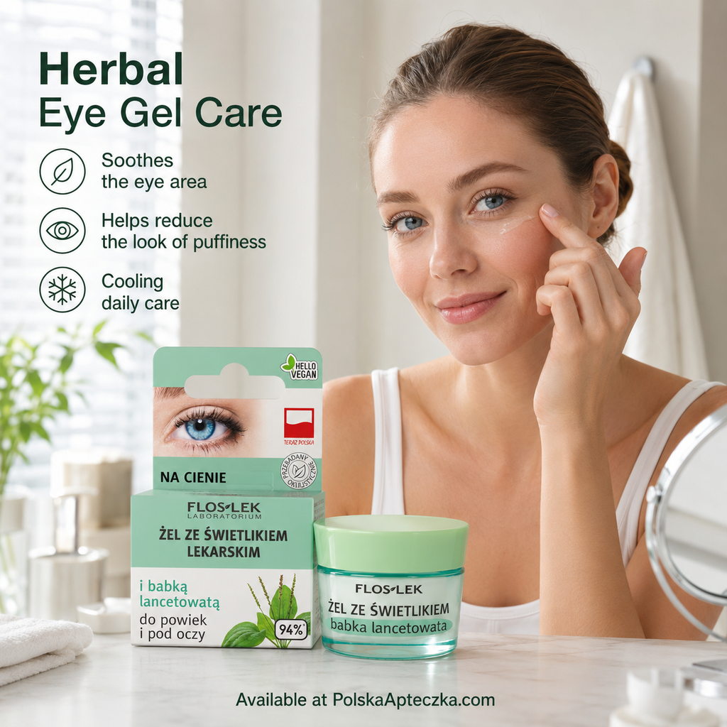 Floslek Eyebright & Plantain Eye Gel 10g Lifestyle