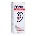 Fonix Ear Pain Relief Spray Anti-Inflammatory Ear Spray for Infections and Irritations 15ml