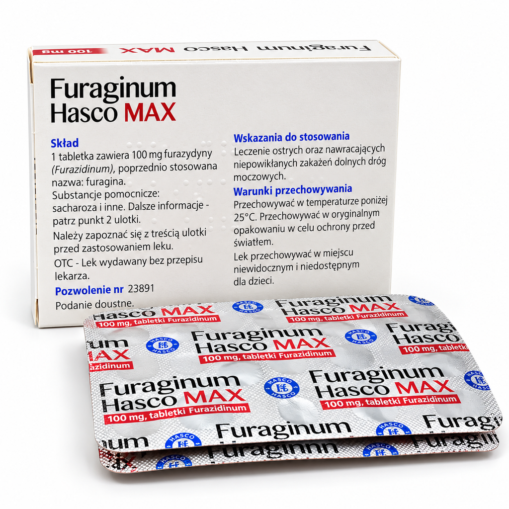 Furaginum Hasco Max 30 tablets ingredients