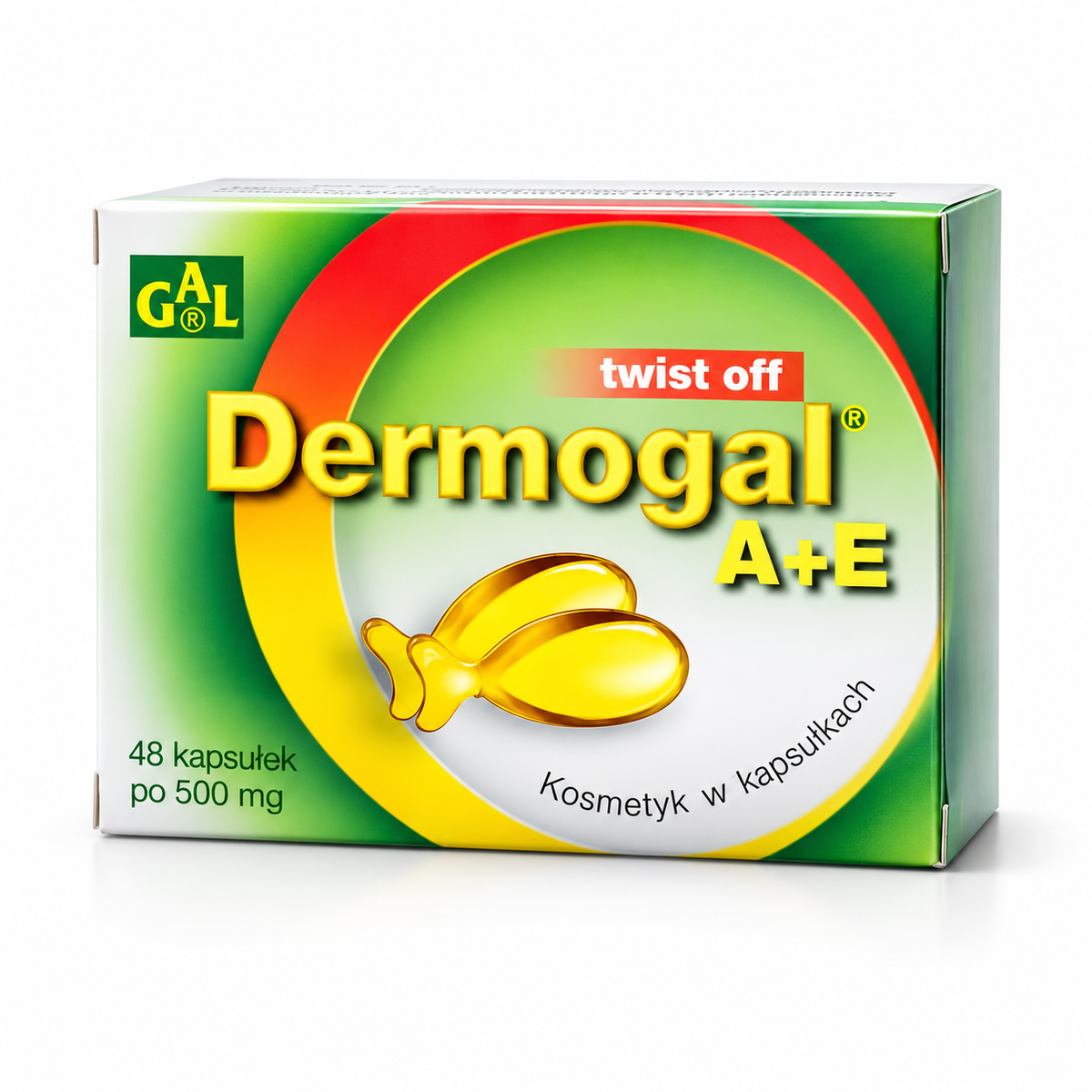 GAL Dermogal A+E Vitamin A & E Skin Capsules 48 Count