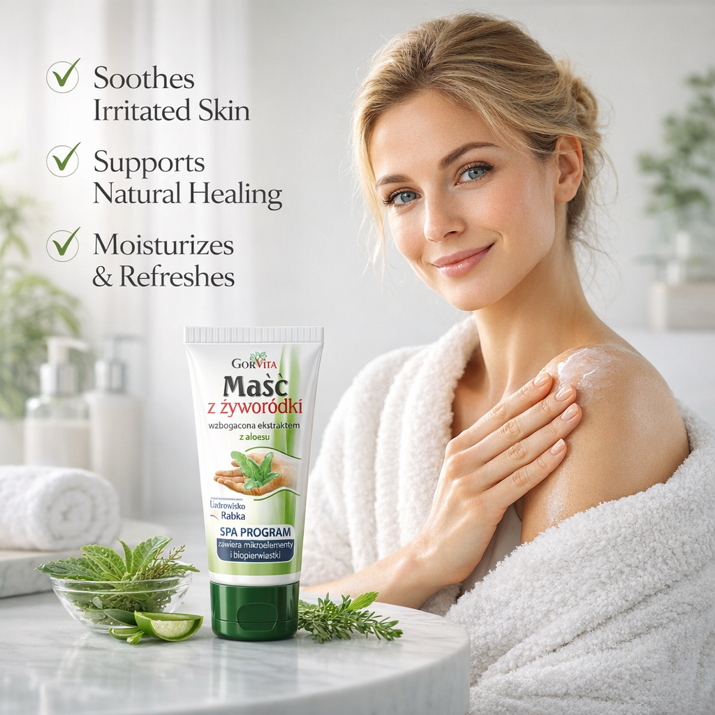 GORVITA Masc z Zyworodki i Aloesem 130g benefits