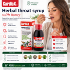 GardloX Herbal Throat Syrup with Honey 125g Instructions