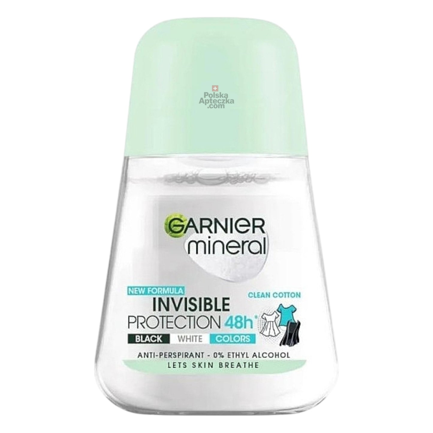 Garnier Mineral Invisible Protection 48h Roll-On – Clean Cotton