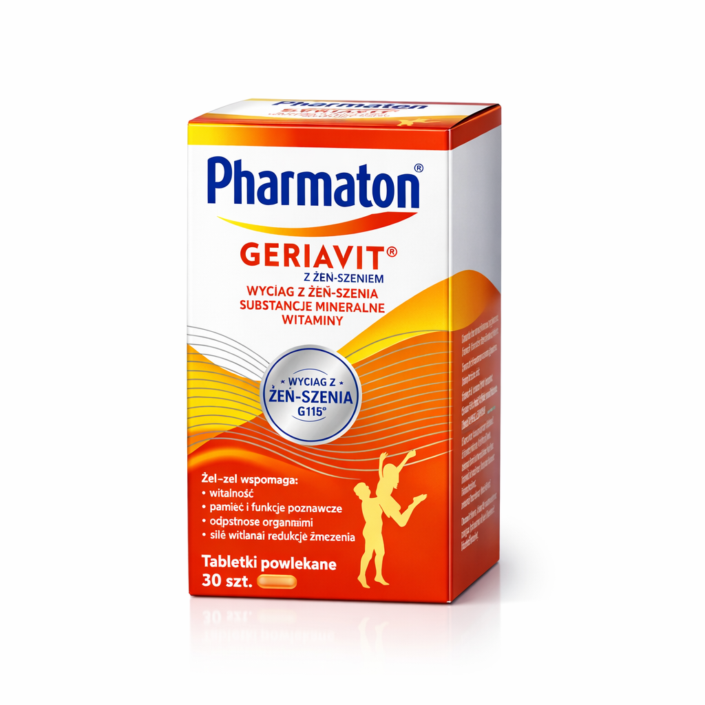 Geriavit Pharmaton 30 tablets Polska Apteczka