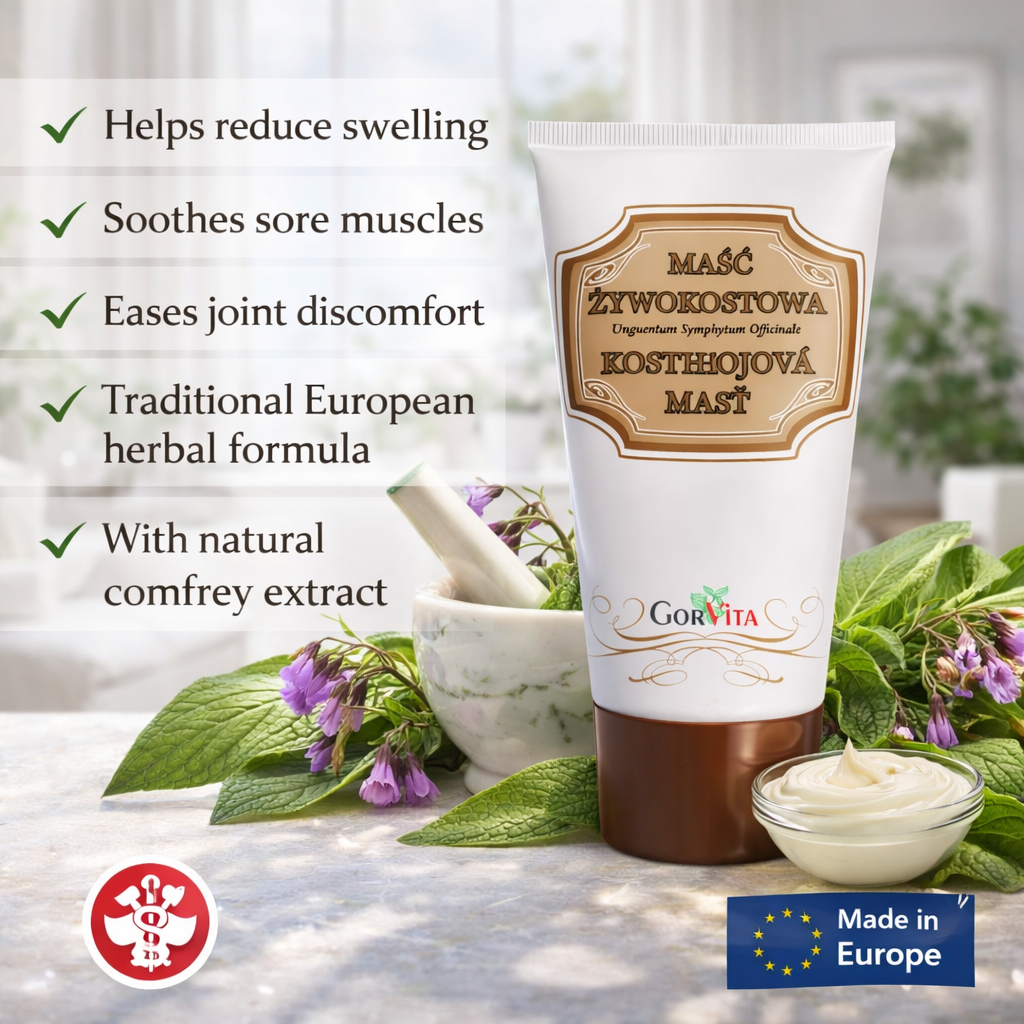 GorVita Comfrey Ointment 130ml benefitsPolska Apteczka