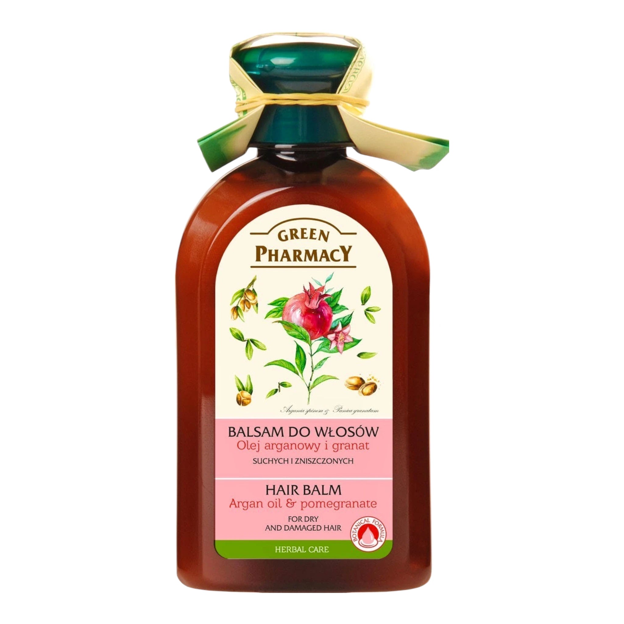 Green Pharmacy Hair Balm with Argan Oil and Pomegranate