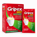 Gripex Hot Zatoki 12 sachets European cold flu and sinus congestion relief hot drink medicine