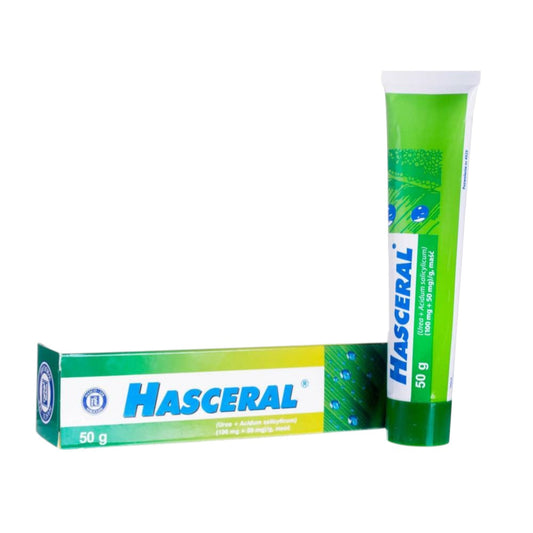 Hasceral Urea and Salicylic Acid Ointment 50g for dry rough skin tube