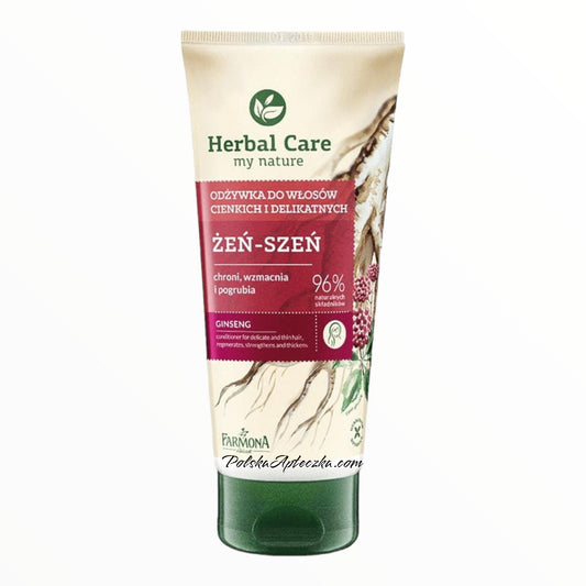 Herbal Care Odżywka do włosów cienkich i delikatnych ŻEŃ-SZEŃ 200ML