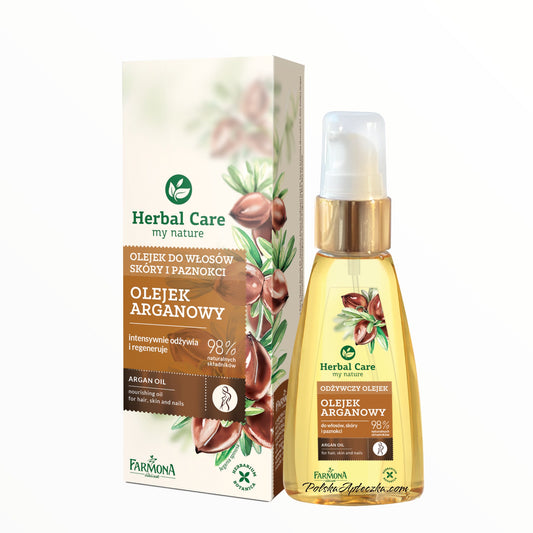 Herbal Care olejek arganowy do włosów, skóry i paznokci 55ml