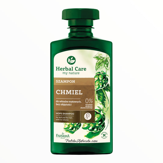Herbal Care szampon do włosów CHMIEL 330ml
