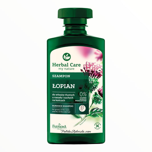 Herbal Care szampon do włosów ŁOPIAN 300ml