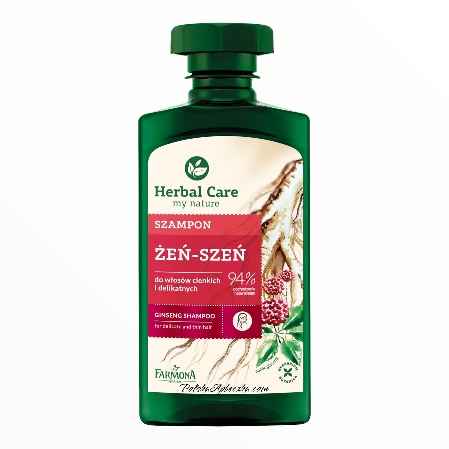 Herbal Care szampon do włosów ŻEŃ-SZEŃ 300ml