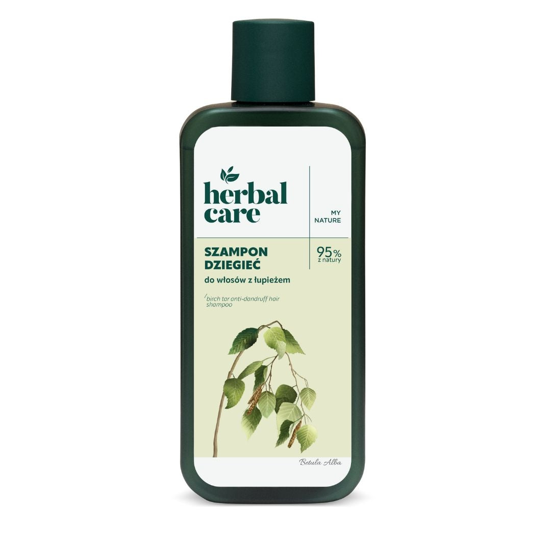 Herbal Care Birch Tar Shampoo for Hair with Dandruff 330ml