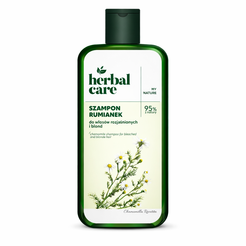 Herbal Care Chamomile Shampoo Blonde Bleached Hair 330ml