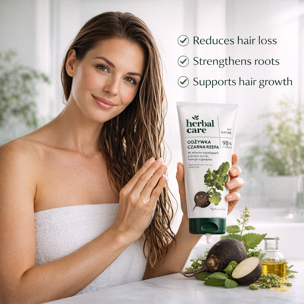 Herbal Care Herbal Care Black Radish Hair Conditioner 200 ml benefits