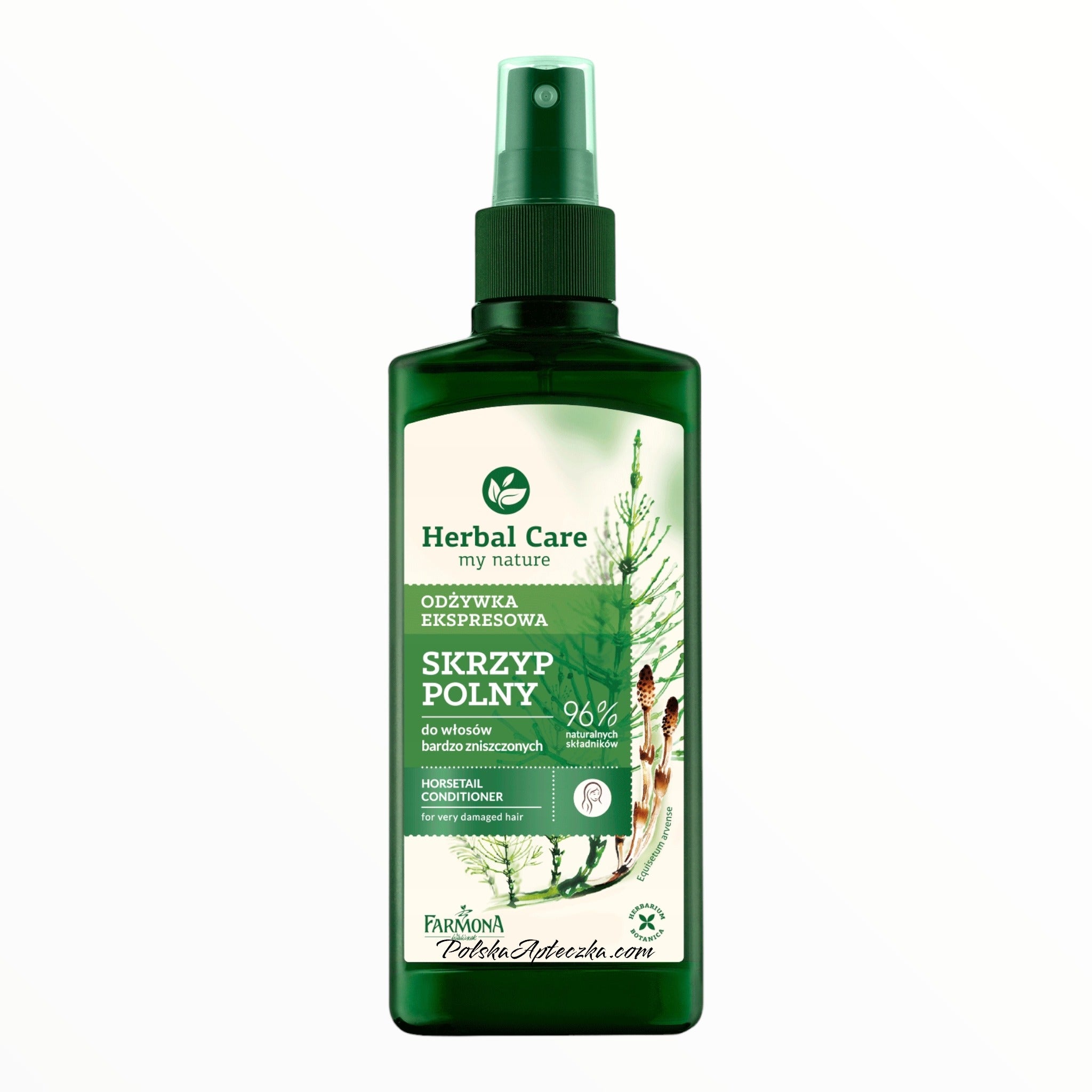 Herbal Care Horsetail Conditioner Spray for Very Damaged Hair 200 ml