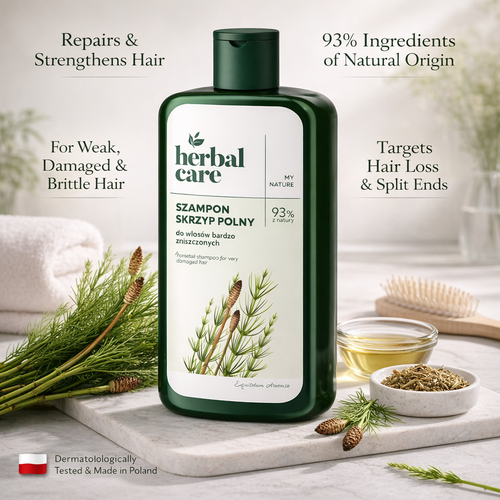 Herbal Care Horsetail Shampoo for Very Damaged Hair 330 ml – Apteczka