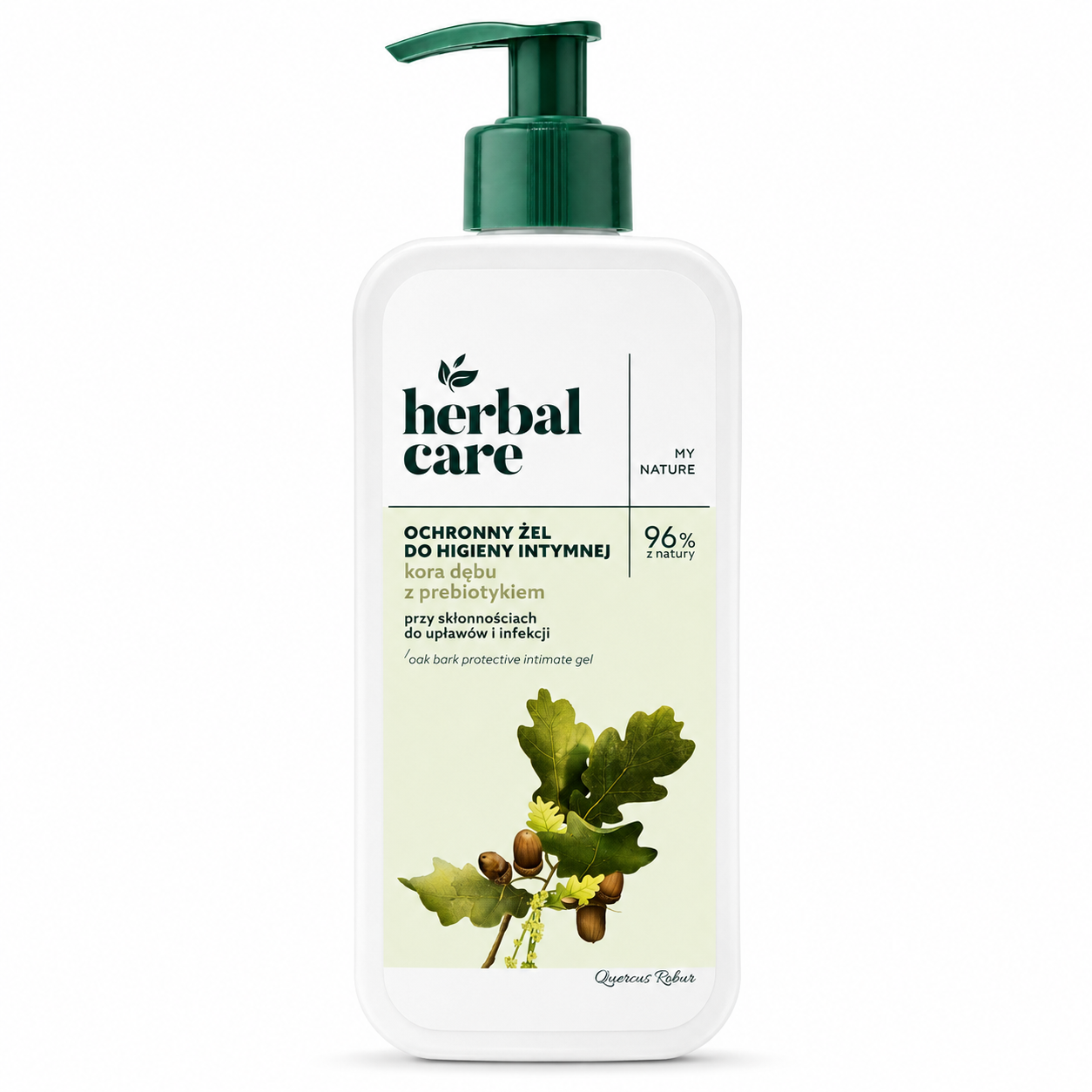 Herbal Care Oak Bark Protective Intimate Hygiene Gel with Prebiotic