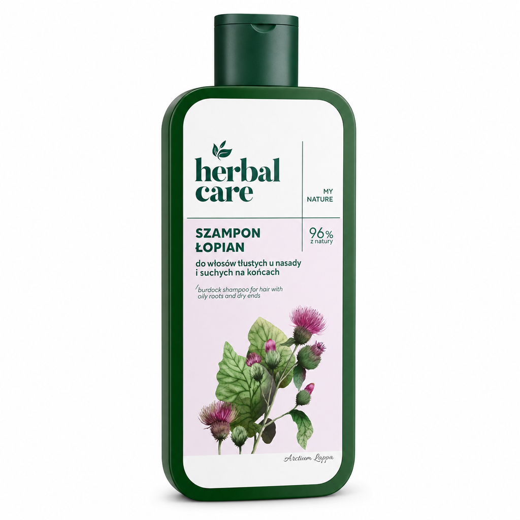 Herbal Care burdock shampoo for oily roots and dry ends 330ml