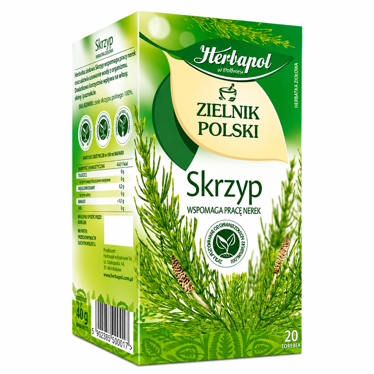 Herbapol Zielnik Polski horsetail herbal tea 20 bags