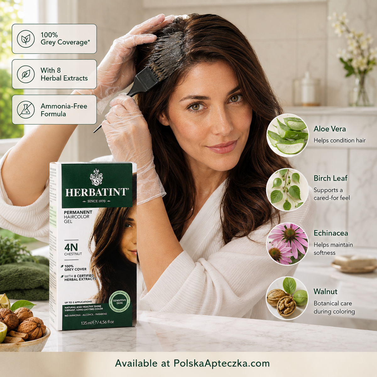Herbatint 4N Chestnut Haircolor Gel Lifestyle