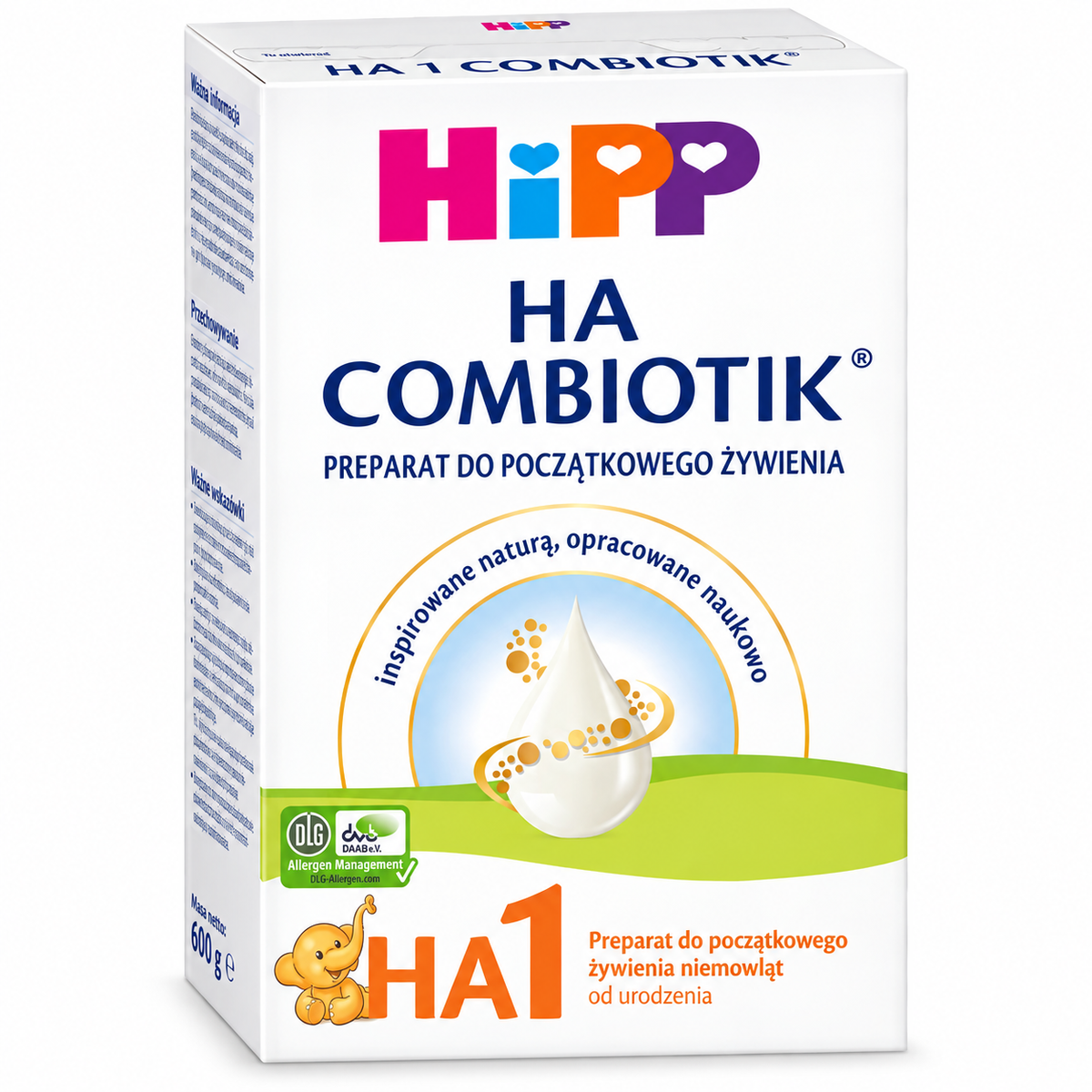 HiPP HA 1 Combiotik Infant Formula from Birth with Hydrolyzed Protein 350 g