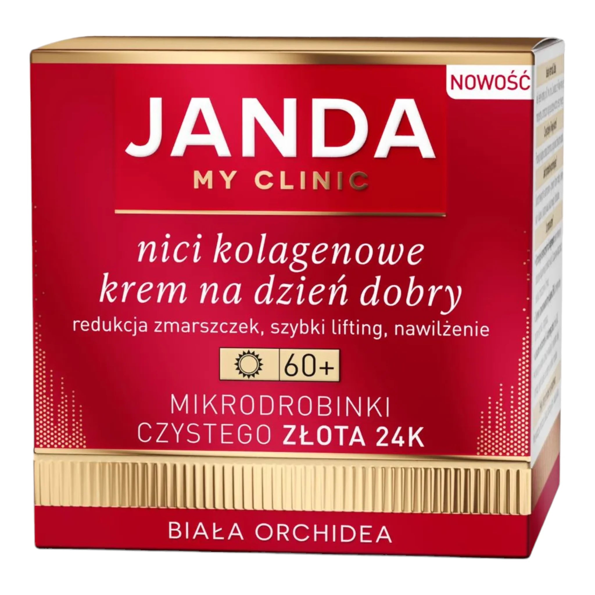 JANDA My Clinic Collagen Threads Day Cream 60+ with 24K Gold 50 ml