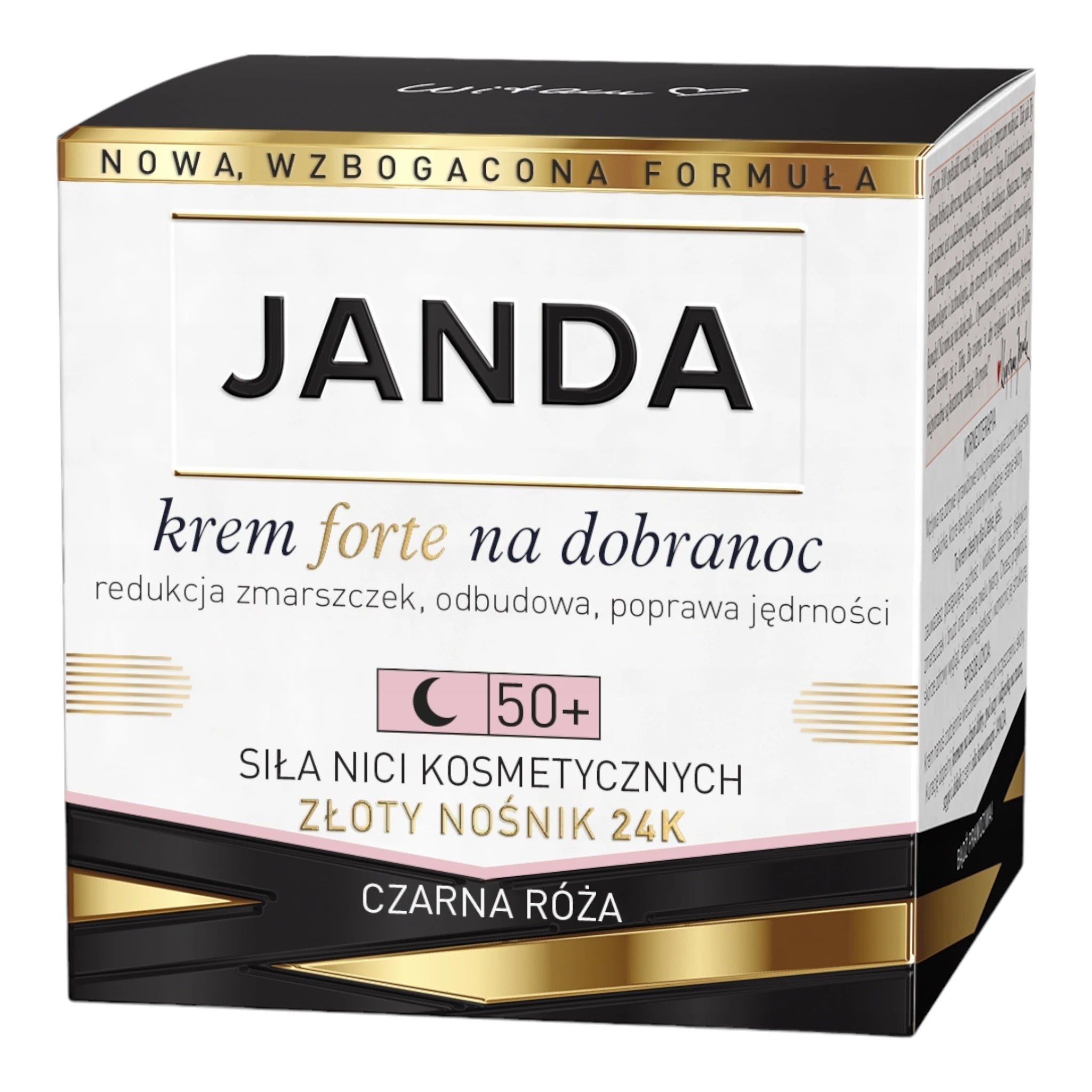 Janda Forte Krem na Dobranoc 50+ Czarna Roza