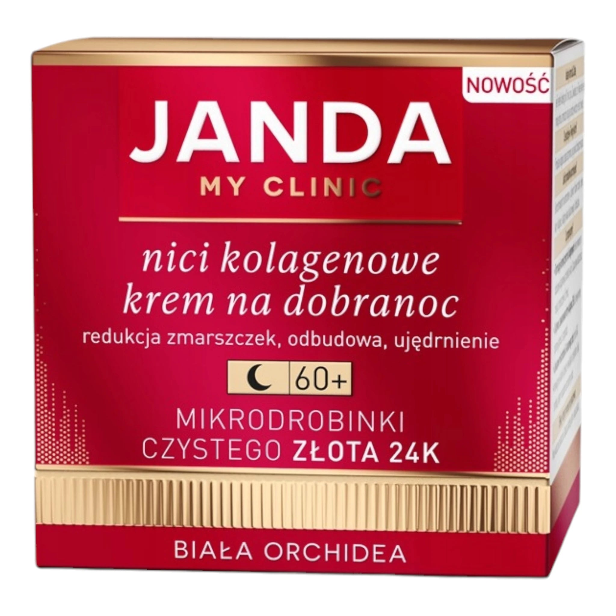 Janda My Clinic Collagen Threads Night Cream 60+ with 24K Gold & White Orchid 50ml