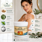 Kräuterhof Devil’s Claw Cooling Gel 250 ml Herbal Massage Gel with Menthol Eucalyptus Camphor