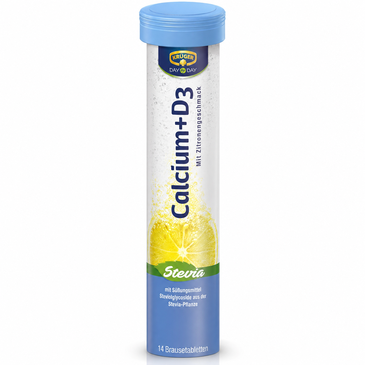 Kruger Calcium + D3 Lemon Effervescent Tablets
