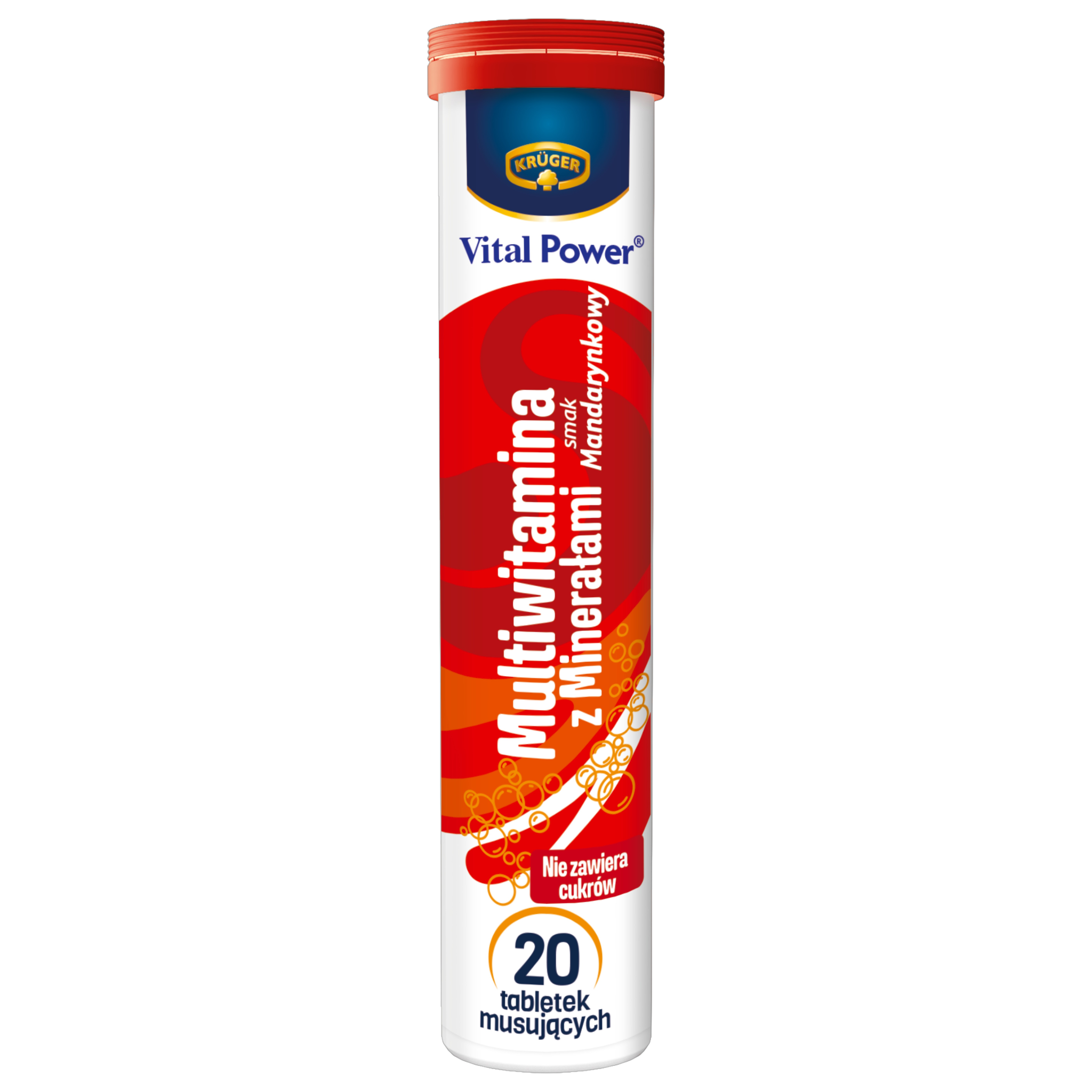 Kruger Multivitamin with Minerals Mandarin Tablets