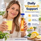 Kruger Vital Power Vitamin D3 2000 IU Effervescent Tablets Lemon Flavor 20 Tablets Lifestyle