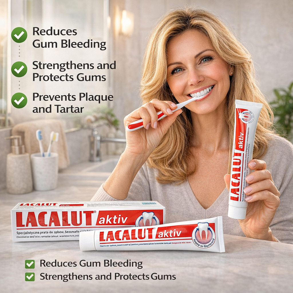 Lacalut aktiv toothpaste benefits
