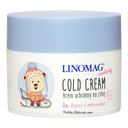 Linomag Cold Cream krem ochronny na zimę dla dzieci i niemowląt 50 ml