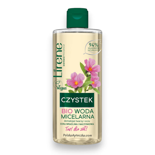 Lirene, Bio Woda Micelarna Czystek 400ml