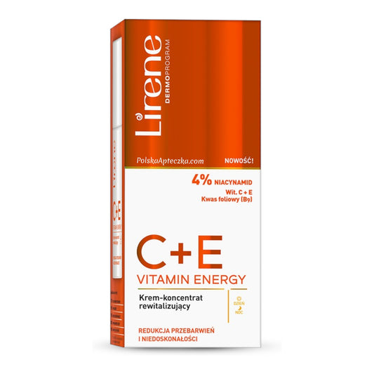 Lirene, C + E Vitamin Energy Krem-koncentrat rewitalizujący 40ml